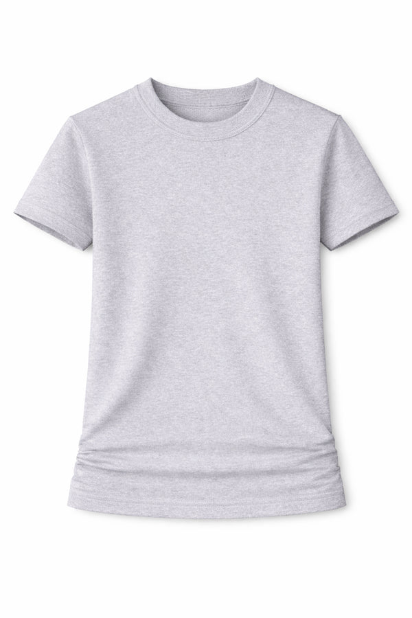 CREWNECK T-SHIRT GREY