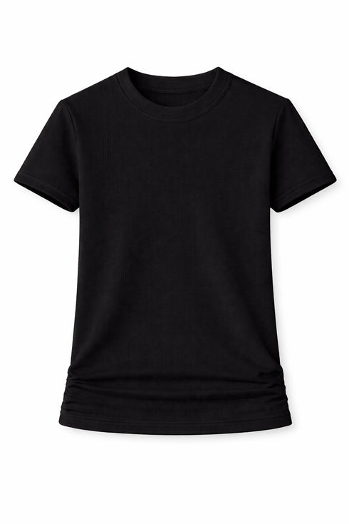CREWNECK T-SHIRT BLACK