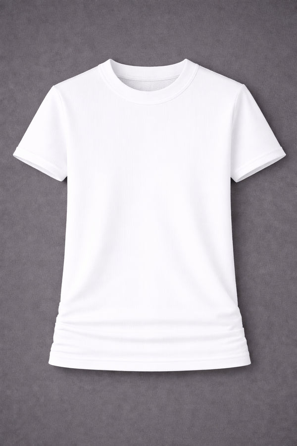 CREWNECK T-SHIRT WHITE