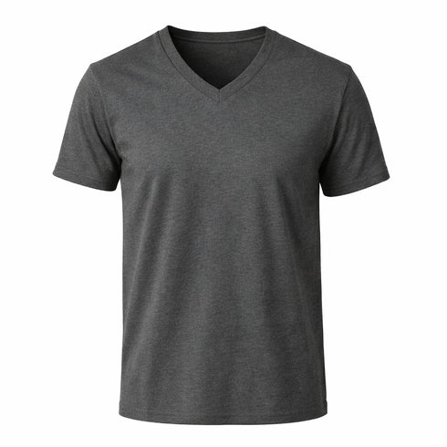 Women’s Premium V-Neck T-Shirt | Soft, Breathable & Comfortable Casual Wear Grey