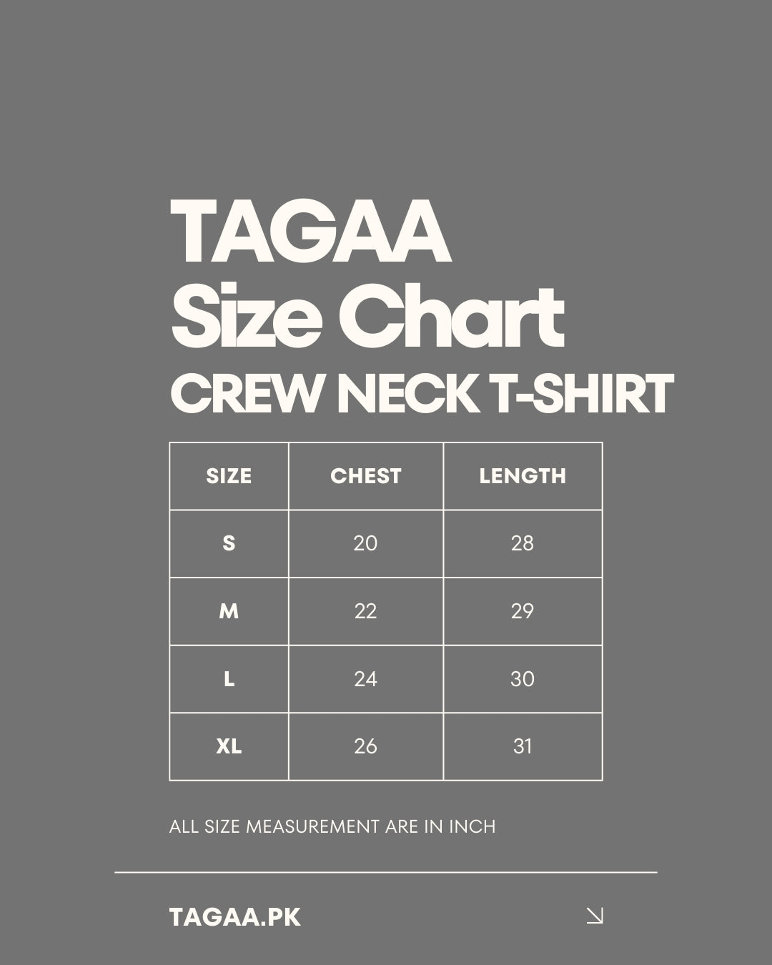 CREWNECK T-SHIRT WHITE