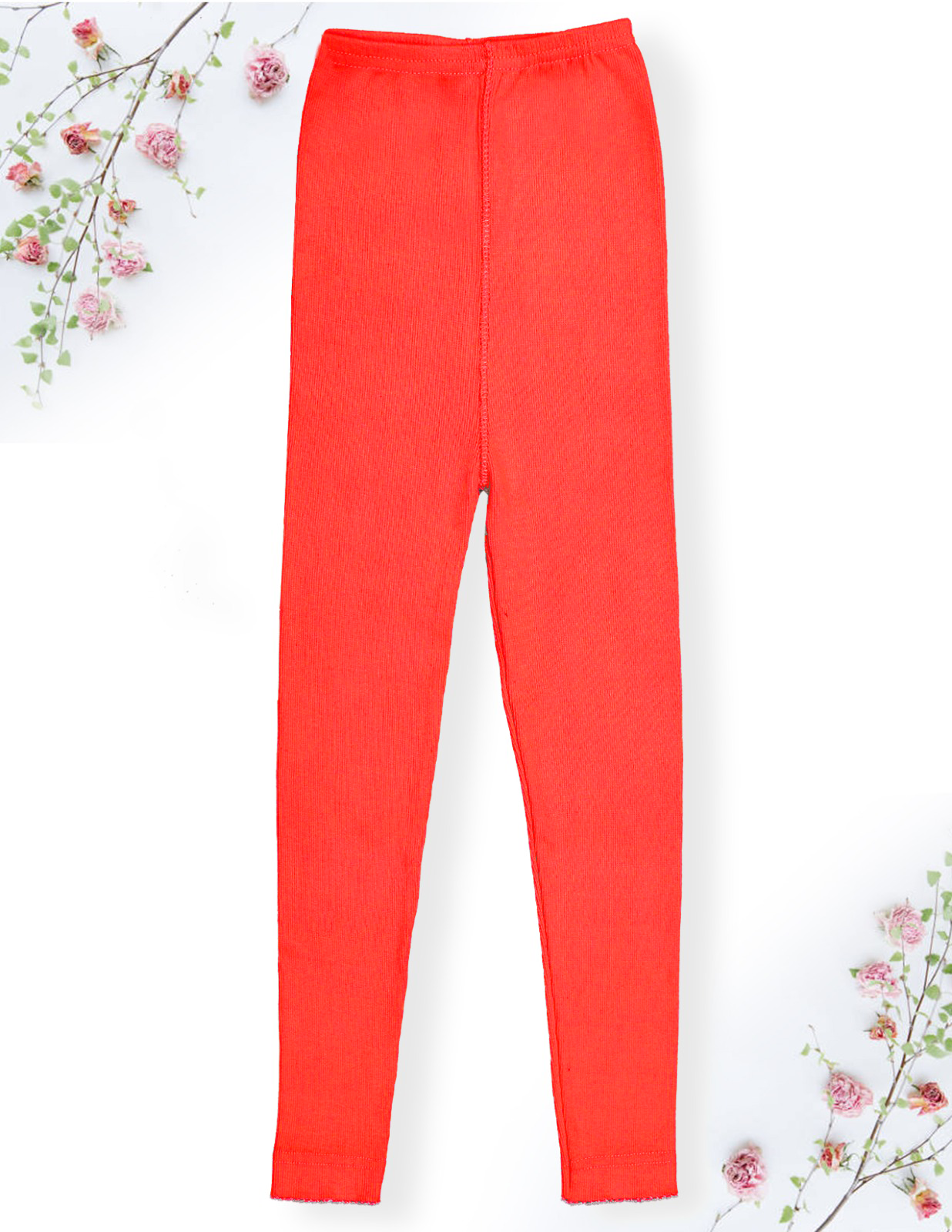GIRLS TIGHTS COTTON RIB STRETCHABLE
